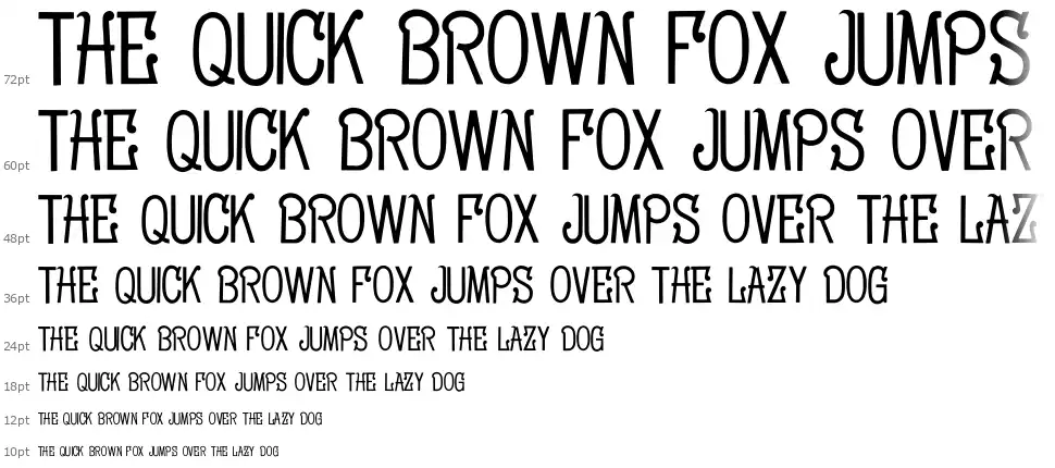 Solotype's Cocktail Cascata Solotype's Cocktailfont waterfall