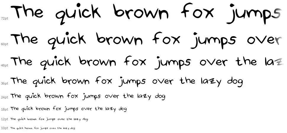 Some Animalfont waterfall