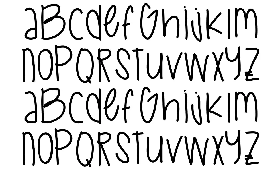Space Romancefont specimens