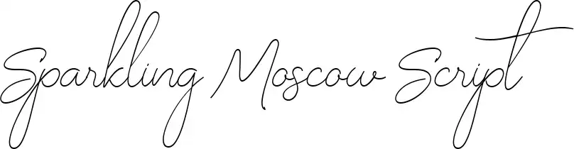 Sparkling Moscow Script