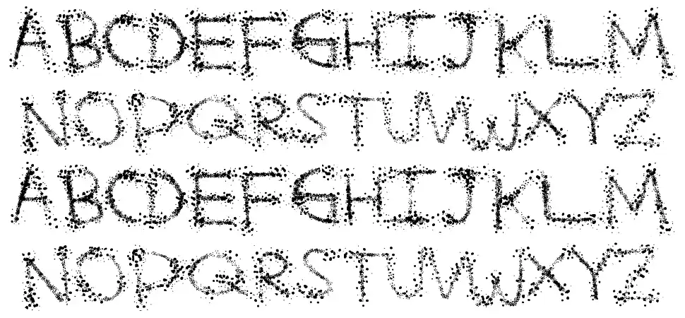 Splatter Funtimefont specimens