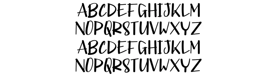 Spongecakefont specimens
