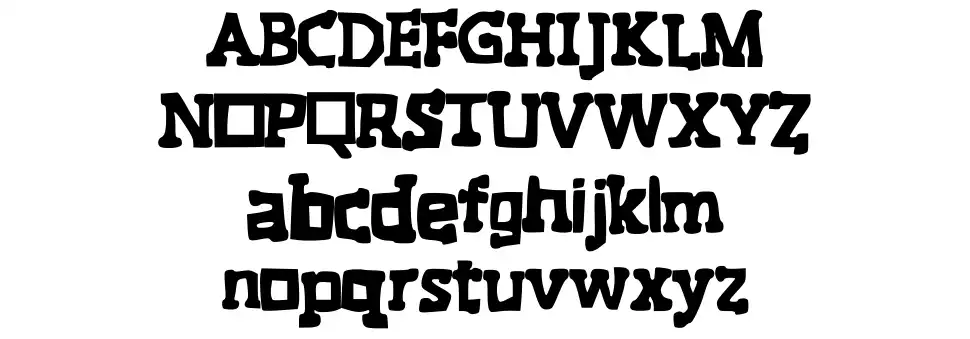 Sponhoh Squarefont specimens