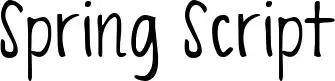 Spring Script