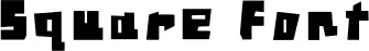 Square Font