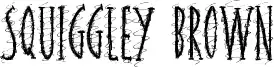 Squiggley Brown