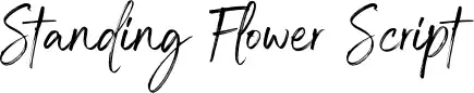Standing Flower Script