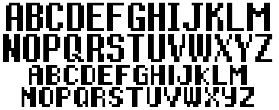 Star Fox/Starwingfont specimens