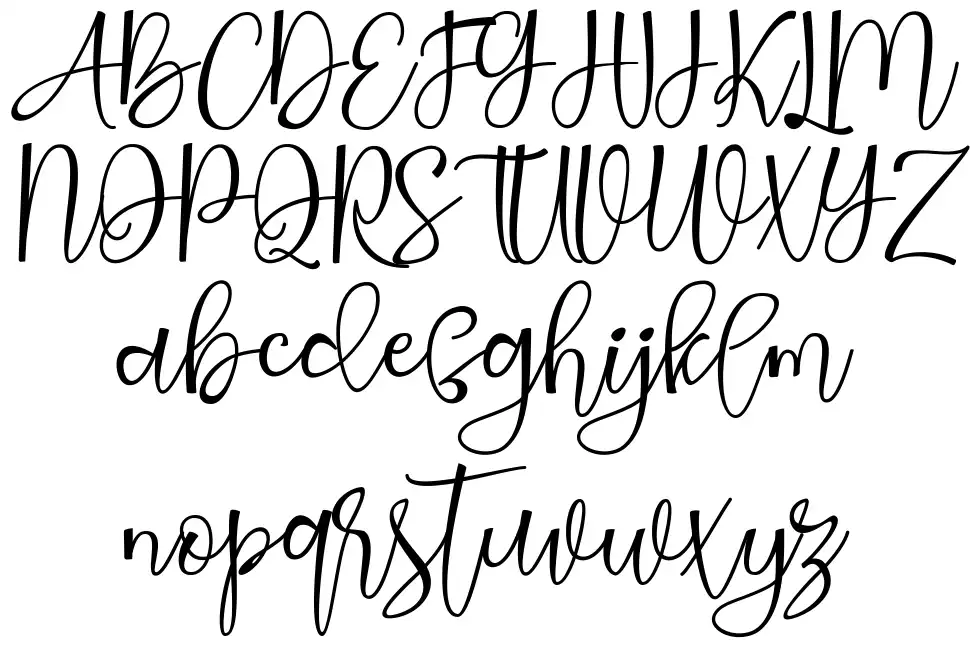 Stargildfont specimens
