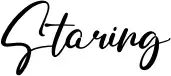 Staring