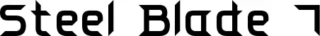 Steel Blade 7