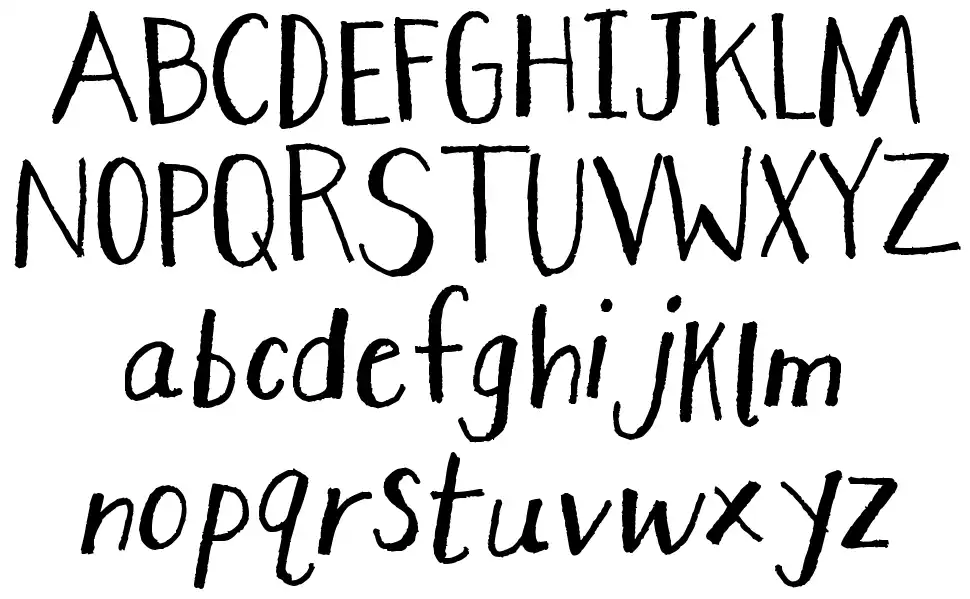Stretchy Pantsfont specimens
