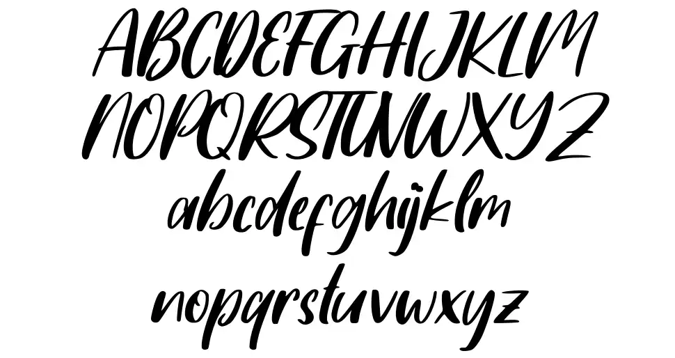 Summer Togetherfont specimens