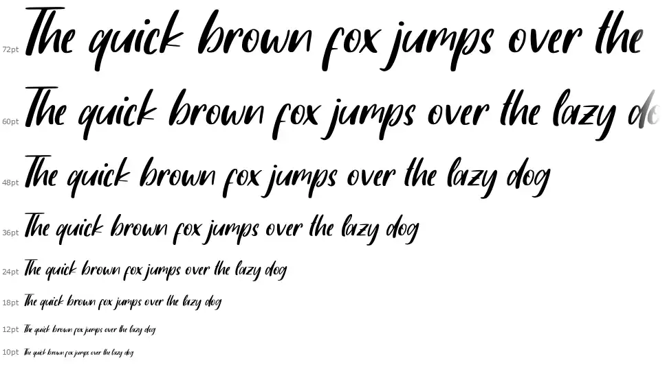 Summer Togetherfont waterfall