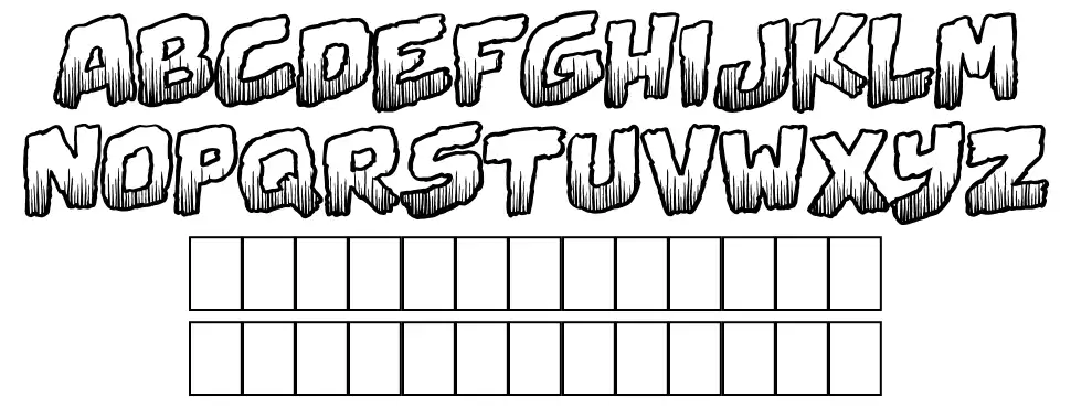 Swamp Deathfont specimens