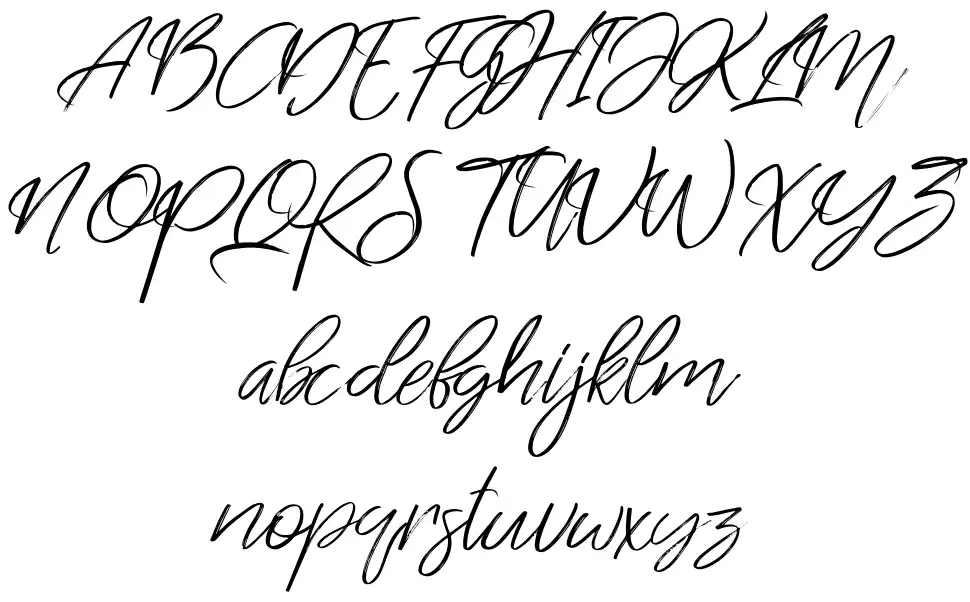 Swimsweetfont specimens