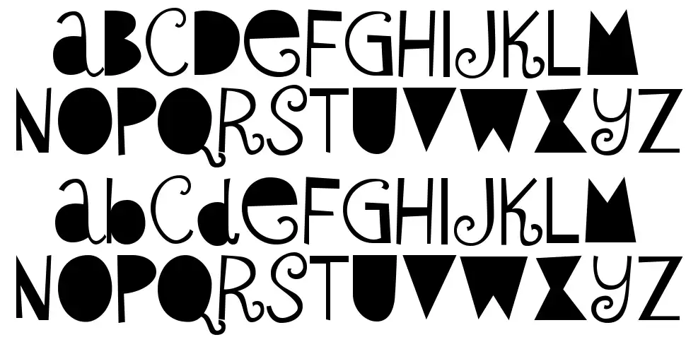 SybilGreen-Regularfont specimens