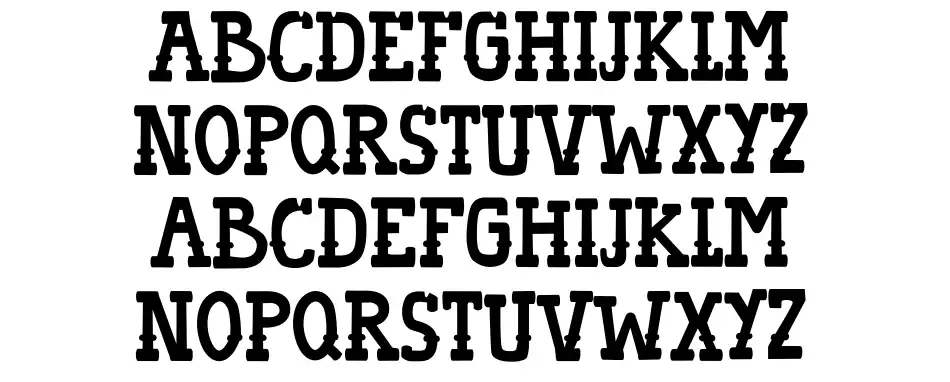 Tacoday Espécimes Tacodayfont specimens