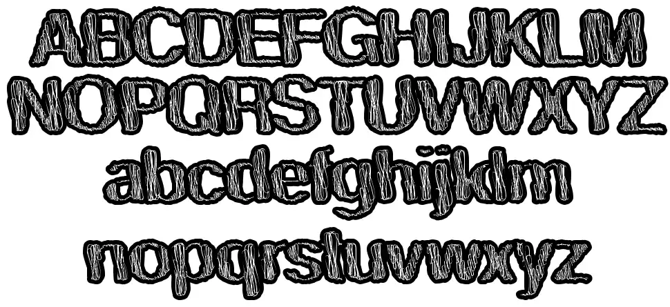 TastySwirlfont specimens