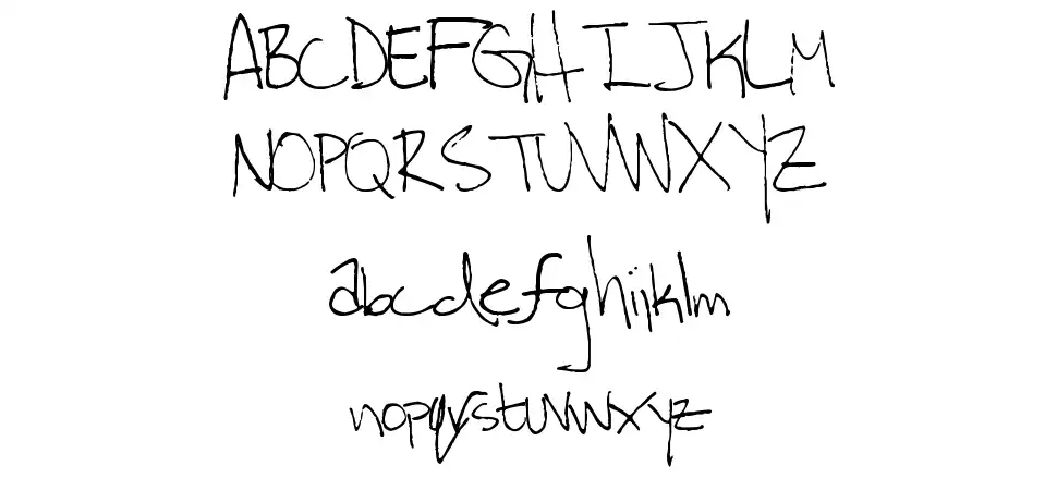 Tea Partyfont specimens