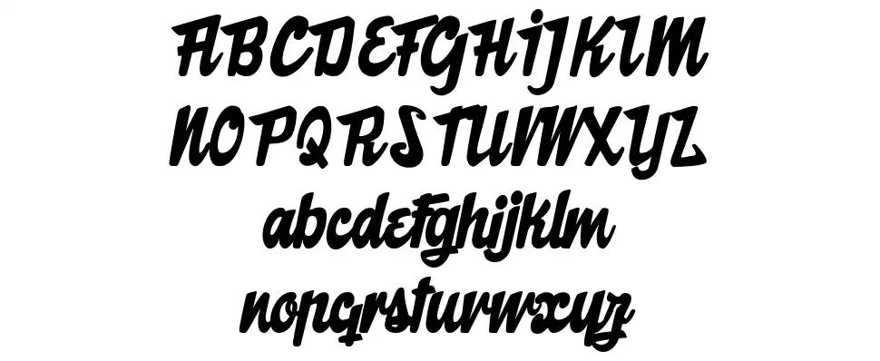 The Butcher Factoryfont specimens