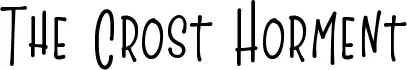 The Crost Horment