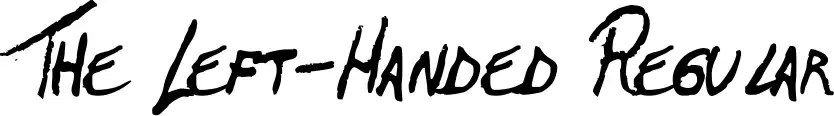 The Left-Handed Regular