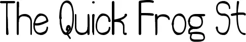 The Quick Frog St