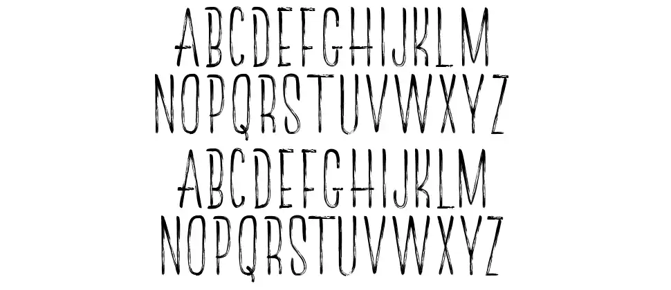 The Redlight Linefont specimens