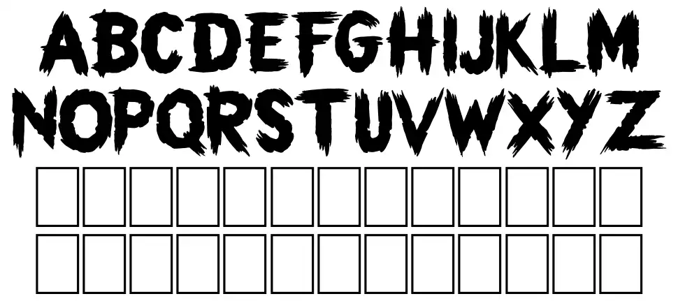 Them!font specimens