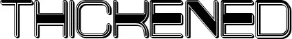 Thickened