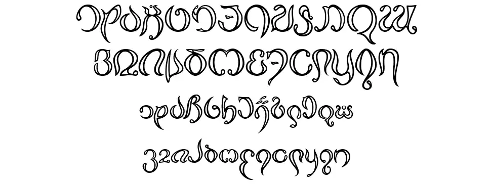 Thimfora 79font specimens