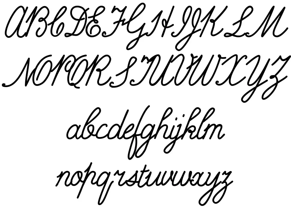 Thunaedyfont specimens