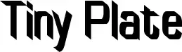 Tiny Plate