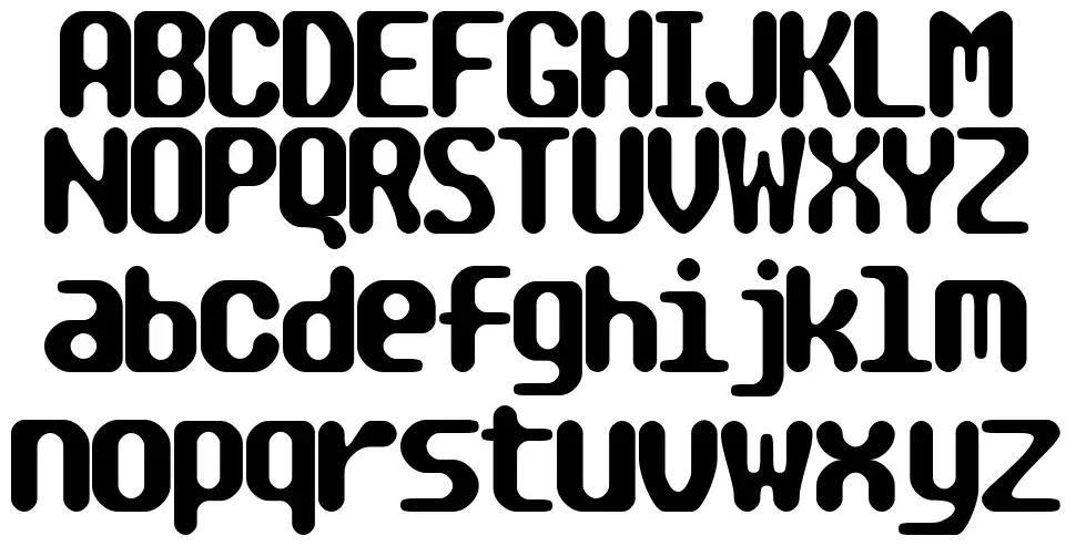 Tragic BRKfont specimens