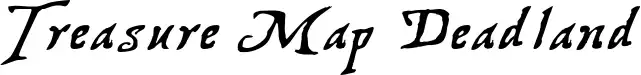 Treasure Map Deadland