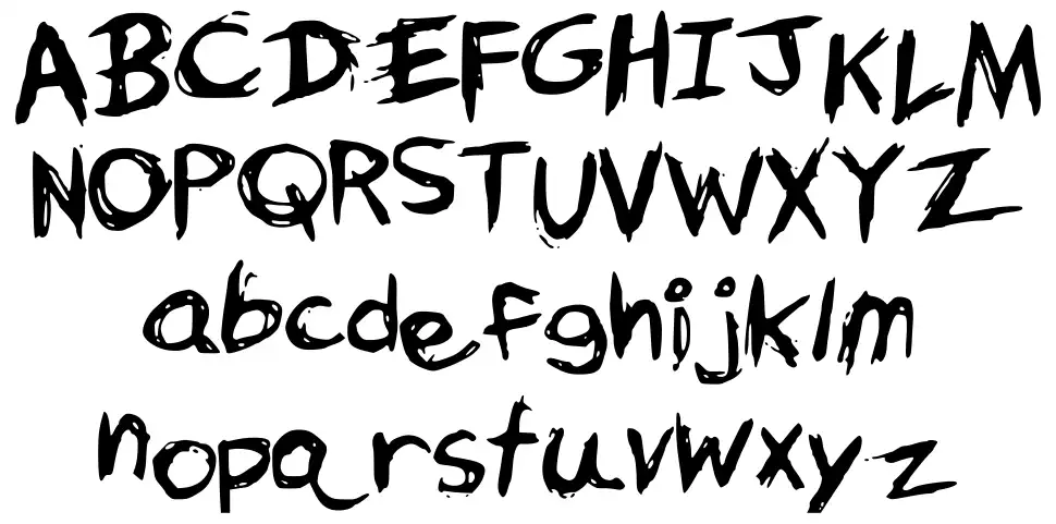 Uncensoredfont specimens