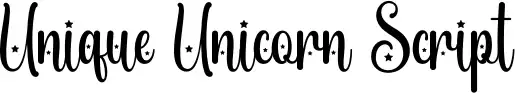 Unique Unicorn Script
