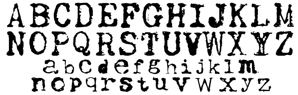 UWJack8font specimens