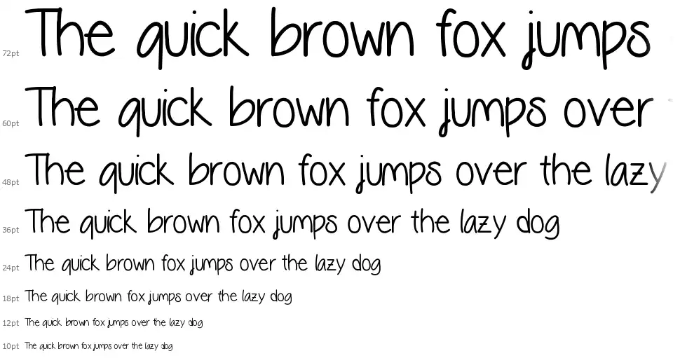 Vanessa Loves Youfont waterfall