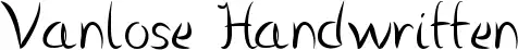 Vanlose Handwritten