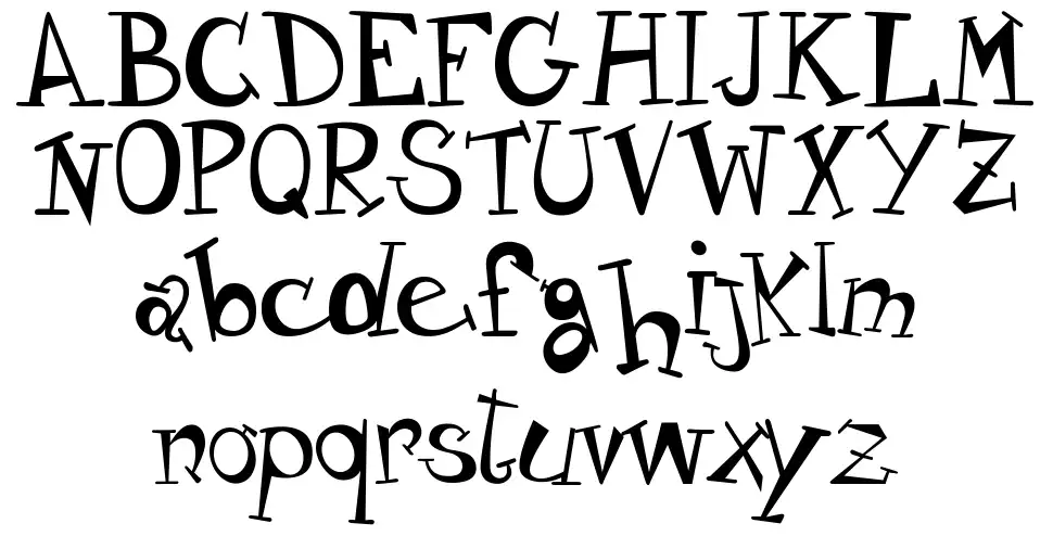 Varietyfont specimens