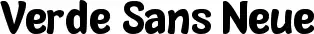 Verde Sans Neue