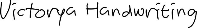 Victorya Handwriting