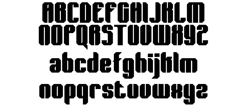 Wager BRKfont specimens