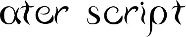 Water script