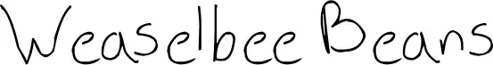 Weaselbee Beans