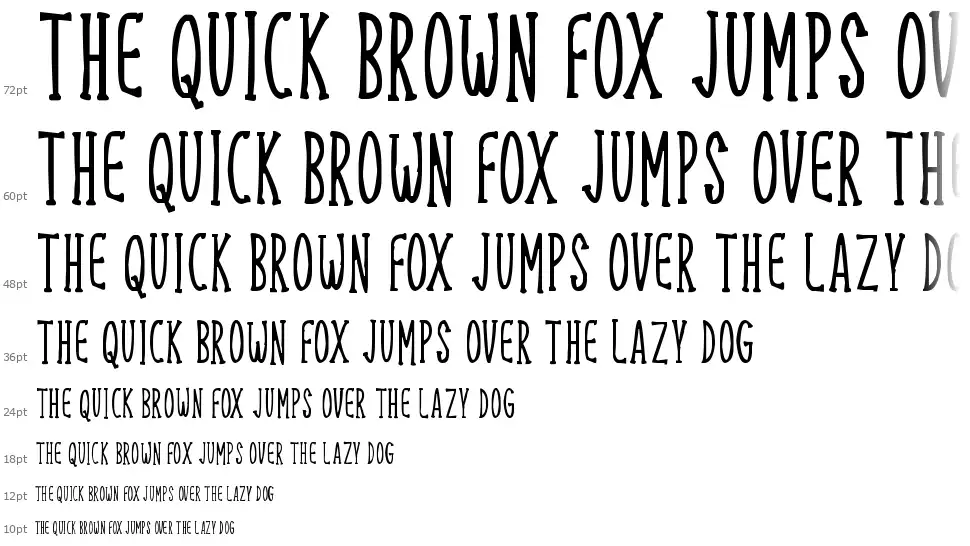 Welcome Everydayfont waterfall