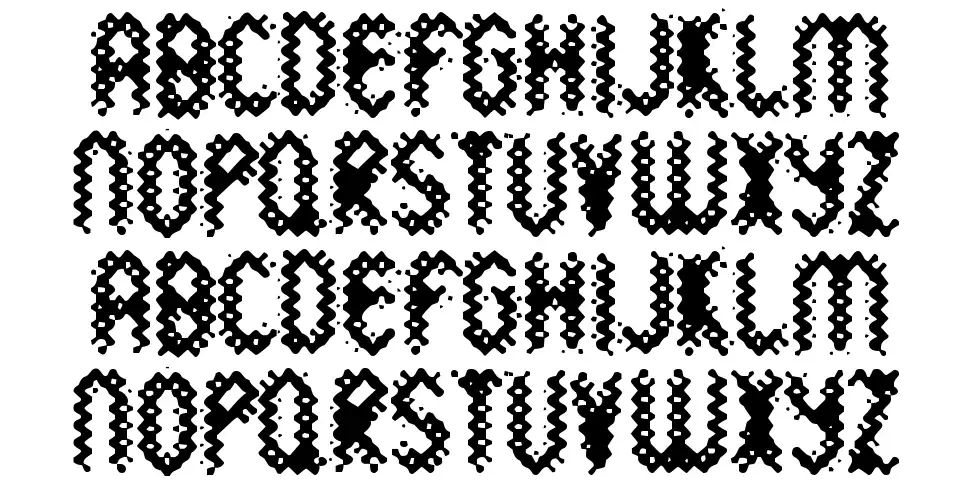 WildSewerage-Regularfont specimens