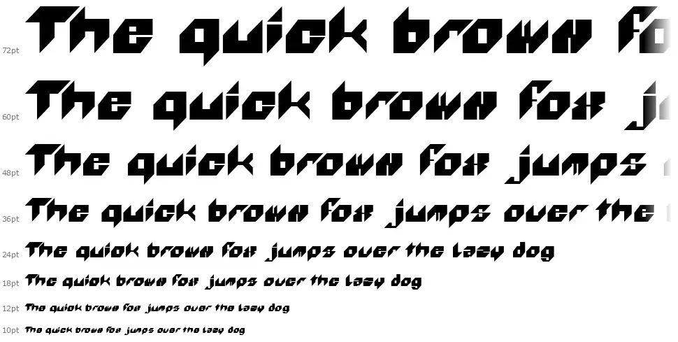 Wolf 100font waterfall